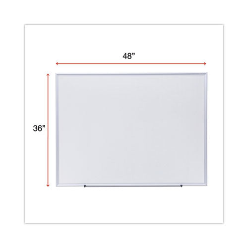 Deluxe Melamine Dry Erase Board, 48