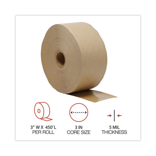 Glass-fiber Reinforced Gummed Kraft Sealing Tape, 3