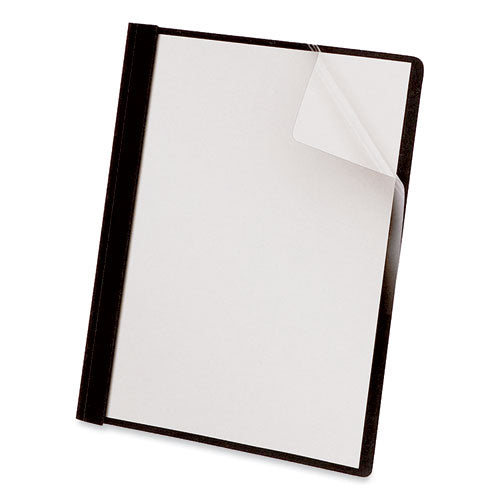 Clear Front Report Cover, Prong Fastener, 0.5