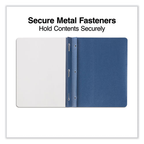 Clear Front Report Cover, Prong Fastener, 0.5