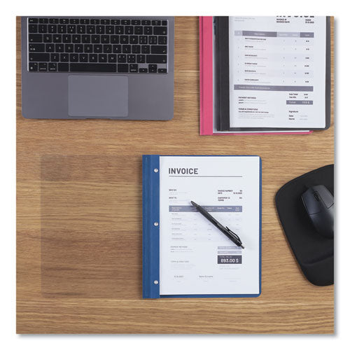 Clear Front Report Cover, Prong Fastener, 0.5