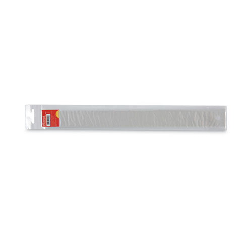 Stainless Steel Ruler With Cork Back And Hanging Hole, Standard/metric, 12