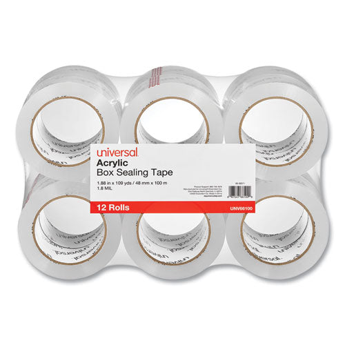 Deluxe General-purpose Acrylic Box Sealing Tape, 3