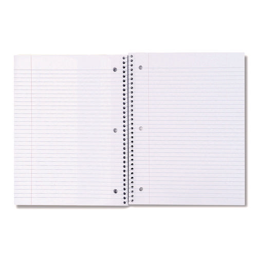 Wirebound Notebook, 1-subject, Medium/college Rule, Assorted Cover Colors, (70) 10.5 X 8 Sheets, 4/pack