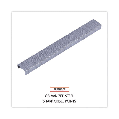 Standard Chisel Point Staples, 0.25