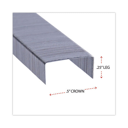 Standard Chisel Point Staples, 0.25
