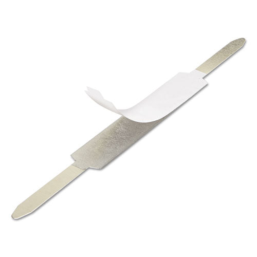 Self-adhesive Two-prong Paper Fastener Base And Compressor Sets, 1