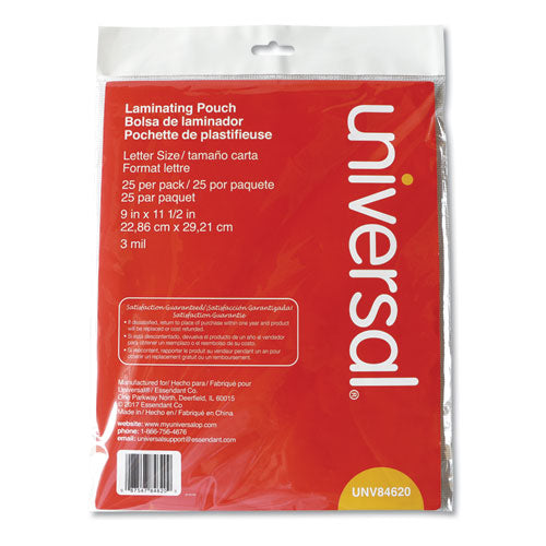 Laminating Pouches, 3 Mil, 9