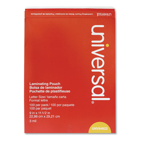 Laminating Pouches, 3 Mil, 9