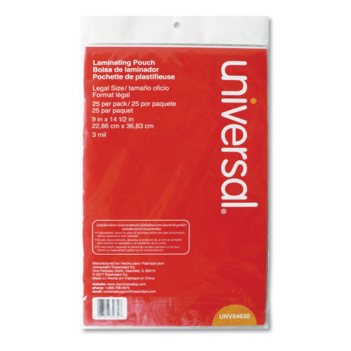 Laminating Pouches, 3 Mil, 9