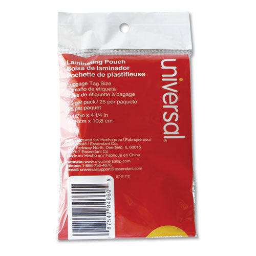 Laminating Pouches, 5 Mil, 2.5