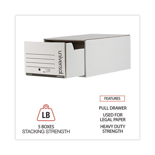 Heavy-duty Storage Drawers, Legal Files, 17.25