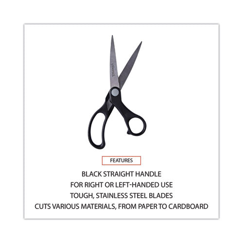 Stainless Steel Office Scissors, 8.5