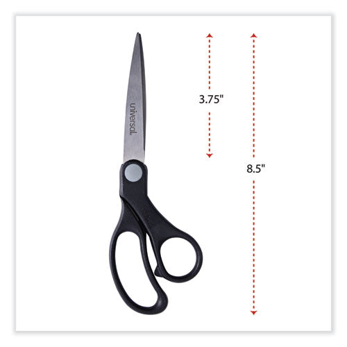 Stainless Steel Office Scissors, 8.5