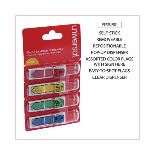 Deluxe Message Arrow Flags, 
