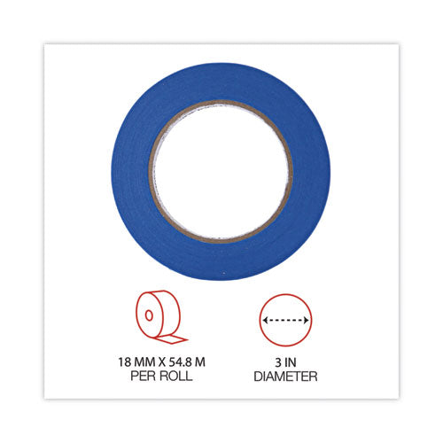 Premium Blue Masking Tape With Uv Resistance, 3