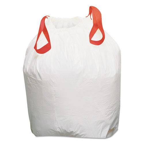 Heavy-duty Trash Bags, Drawstring, 13 Gal, 24.5