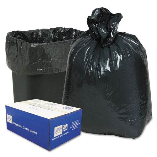 Linear Low-density Can Liners, 10 Gal, 0.6 Mil, 24