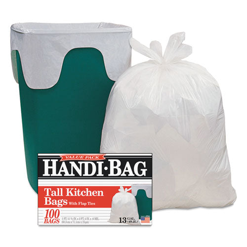 Super Value Pack Can Liners, 13 Gal, 0.6 Mil, 23.75