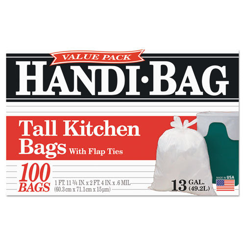 Super Value Pack Can Liners, 13 Gal, 0.6 Mil, 23.75
