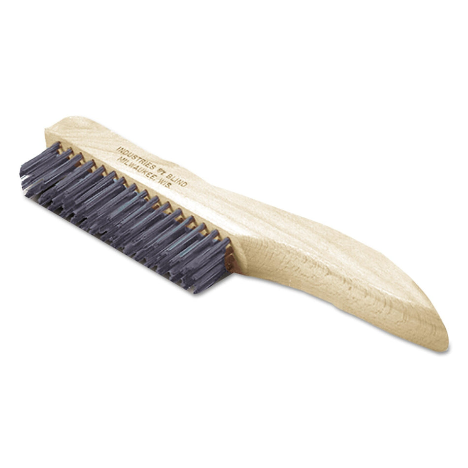 AbilityOne 7920002691259, SKILCRAFT, Stainless Steel Brush, 10.5" Brush, 1" Bristles