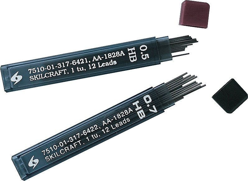 AbilityOne Lead Refill, 0.5mm, 12/Leads