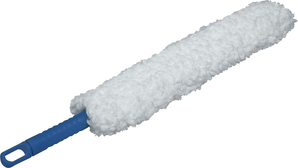 AbilityOne Microfiber Duster, 22 1/2" Length, 5 1/2" Handle, Blue