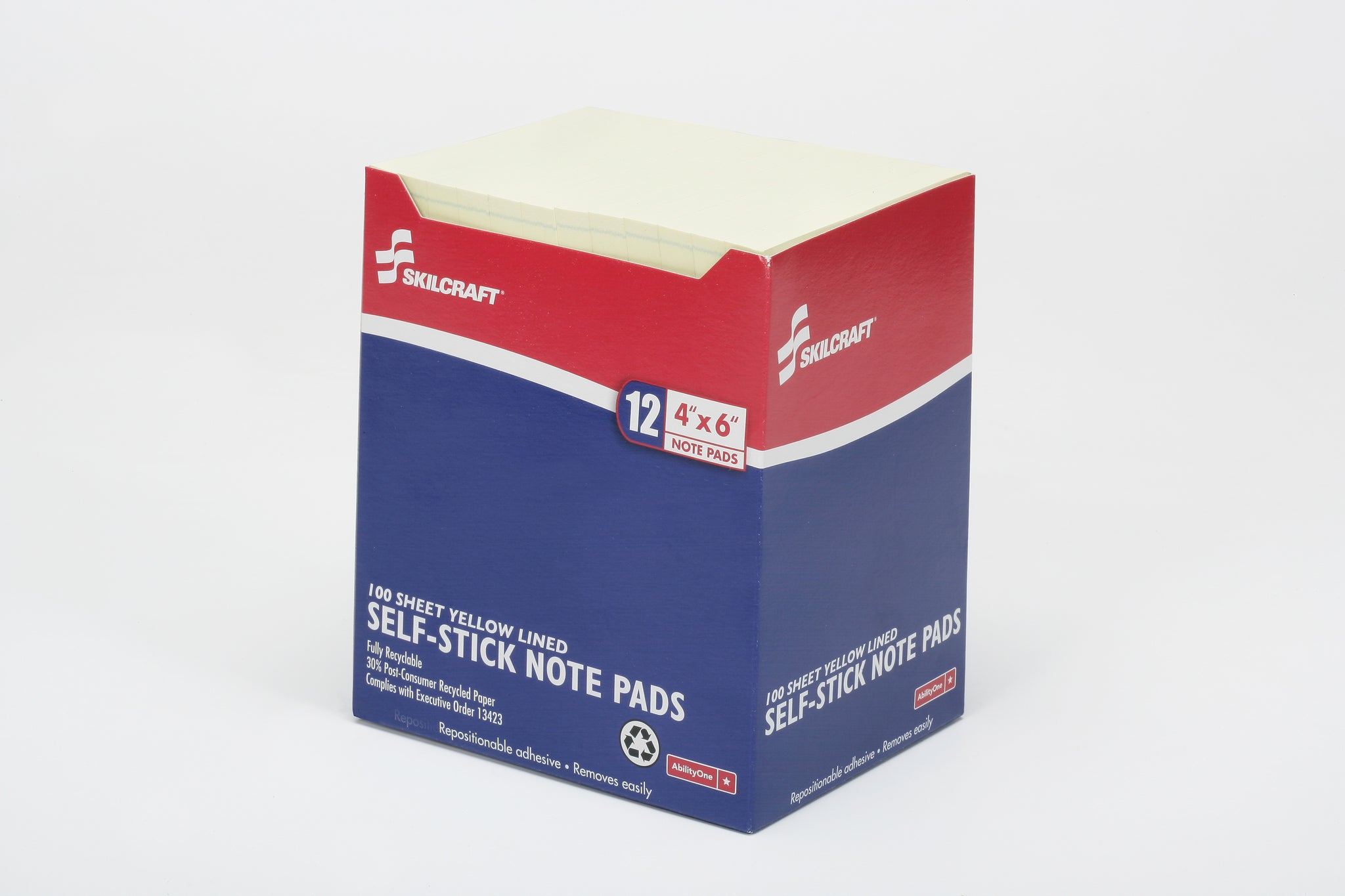 AbilityOne Skilcraft Recycled Notes, 4