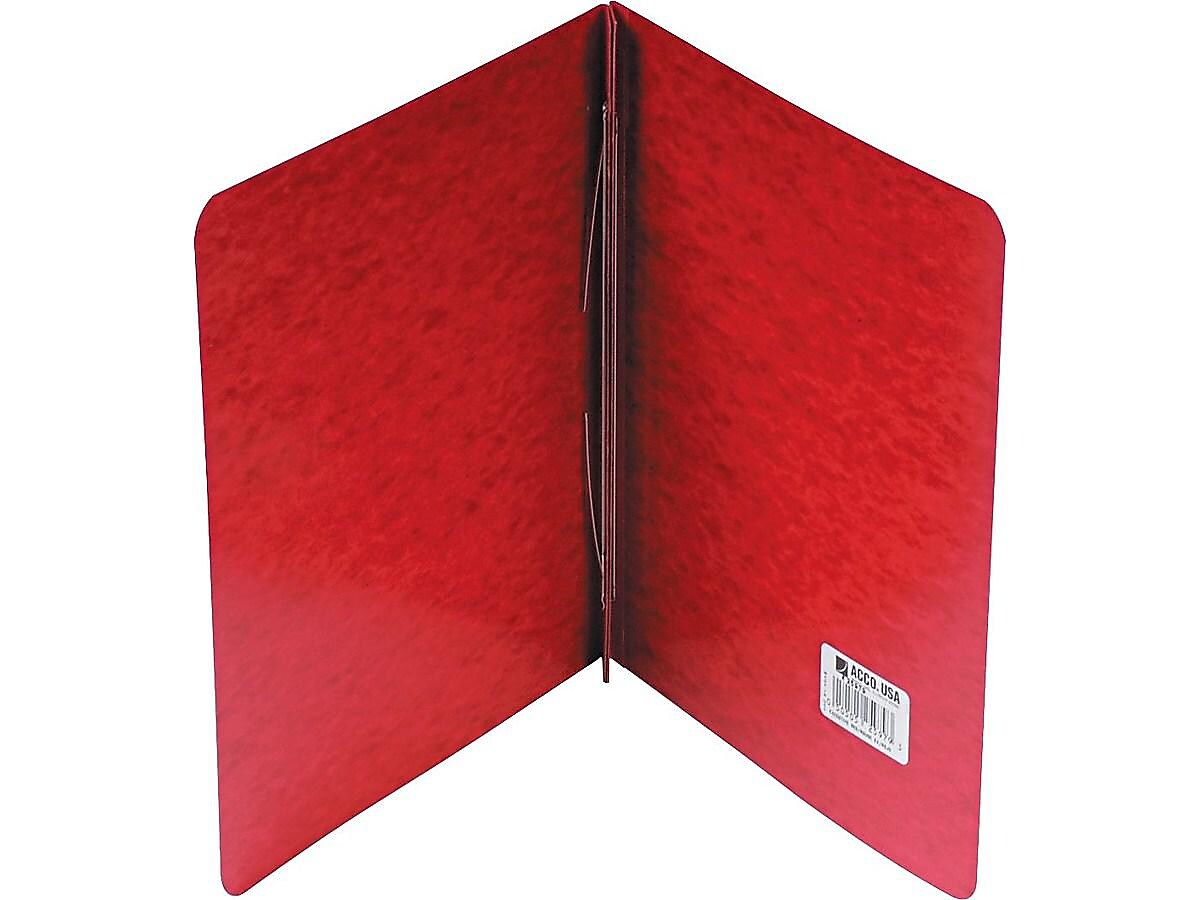 ACCO 2-Prong Report Cover, Letter Size, Executive Red