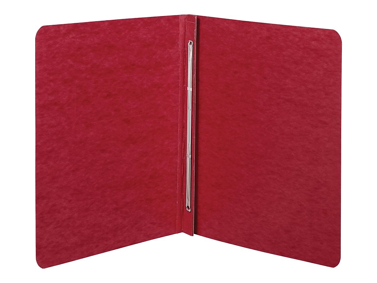 ACCO 2-Prong Report Cover, Letter Size, Executive Red