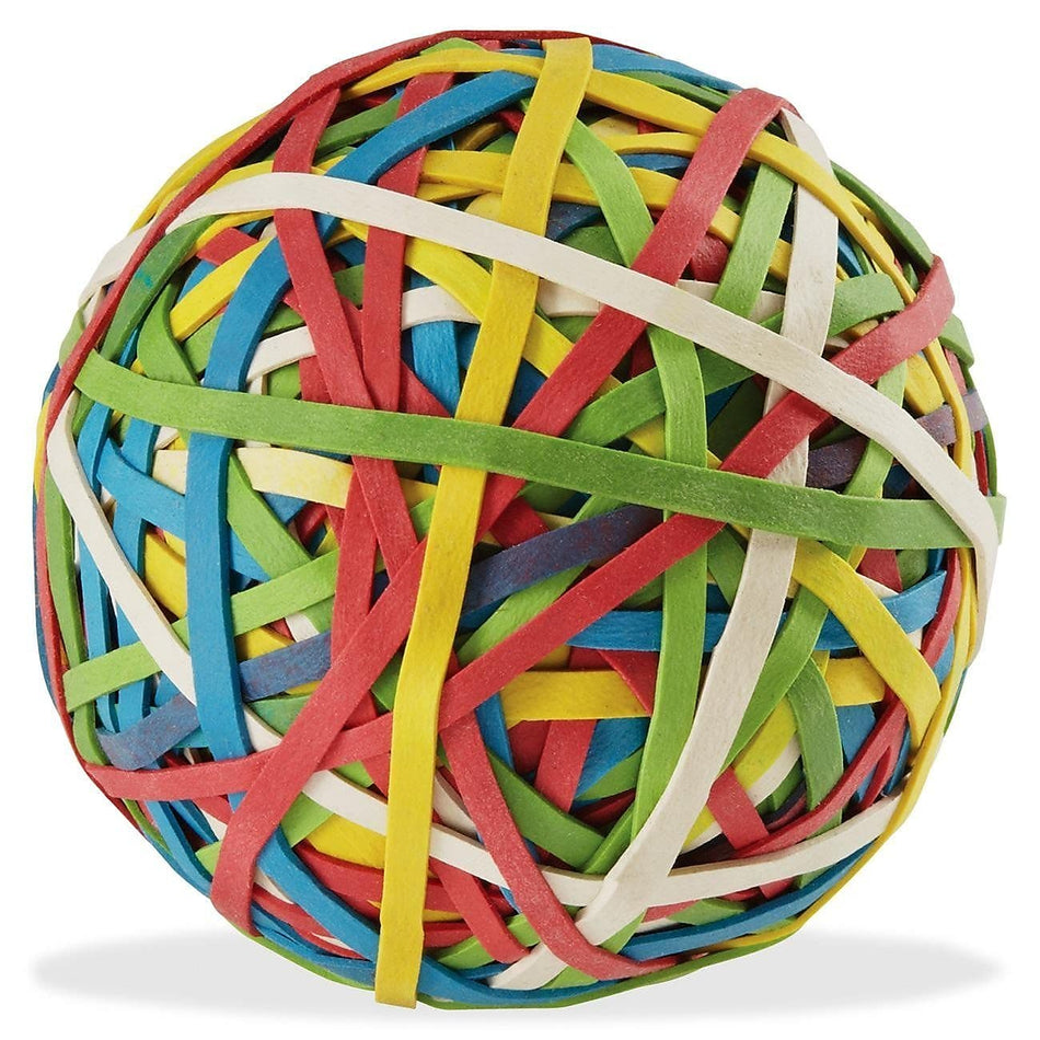 ACCO #32 Rubber Band Ball, 3" x 0.125", Latex Free, 275/Pack