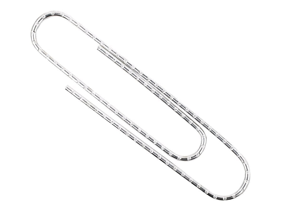 ACCO Economy Jumbo Paper Clips, Silver, 100/Box