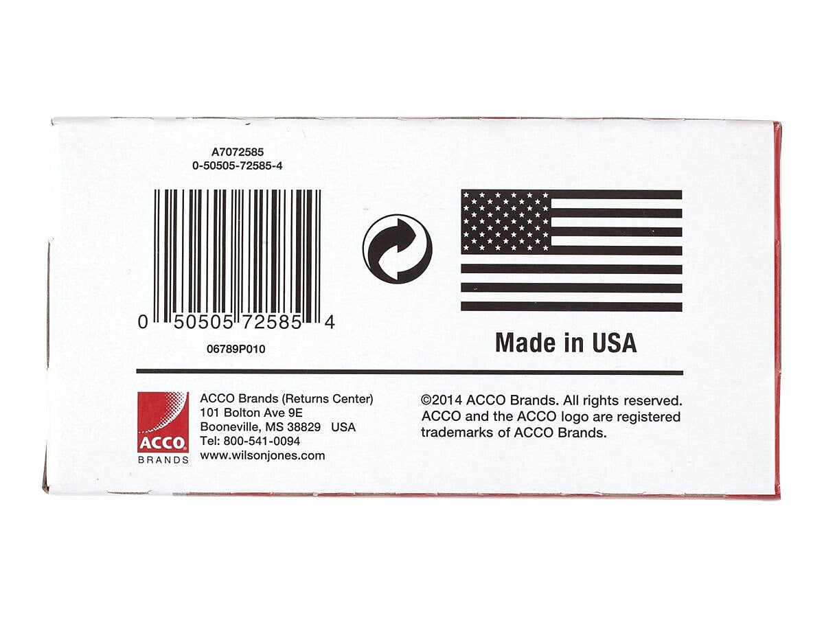ACCO Economy Jumbo Paper Clips, Silver, 100/Box