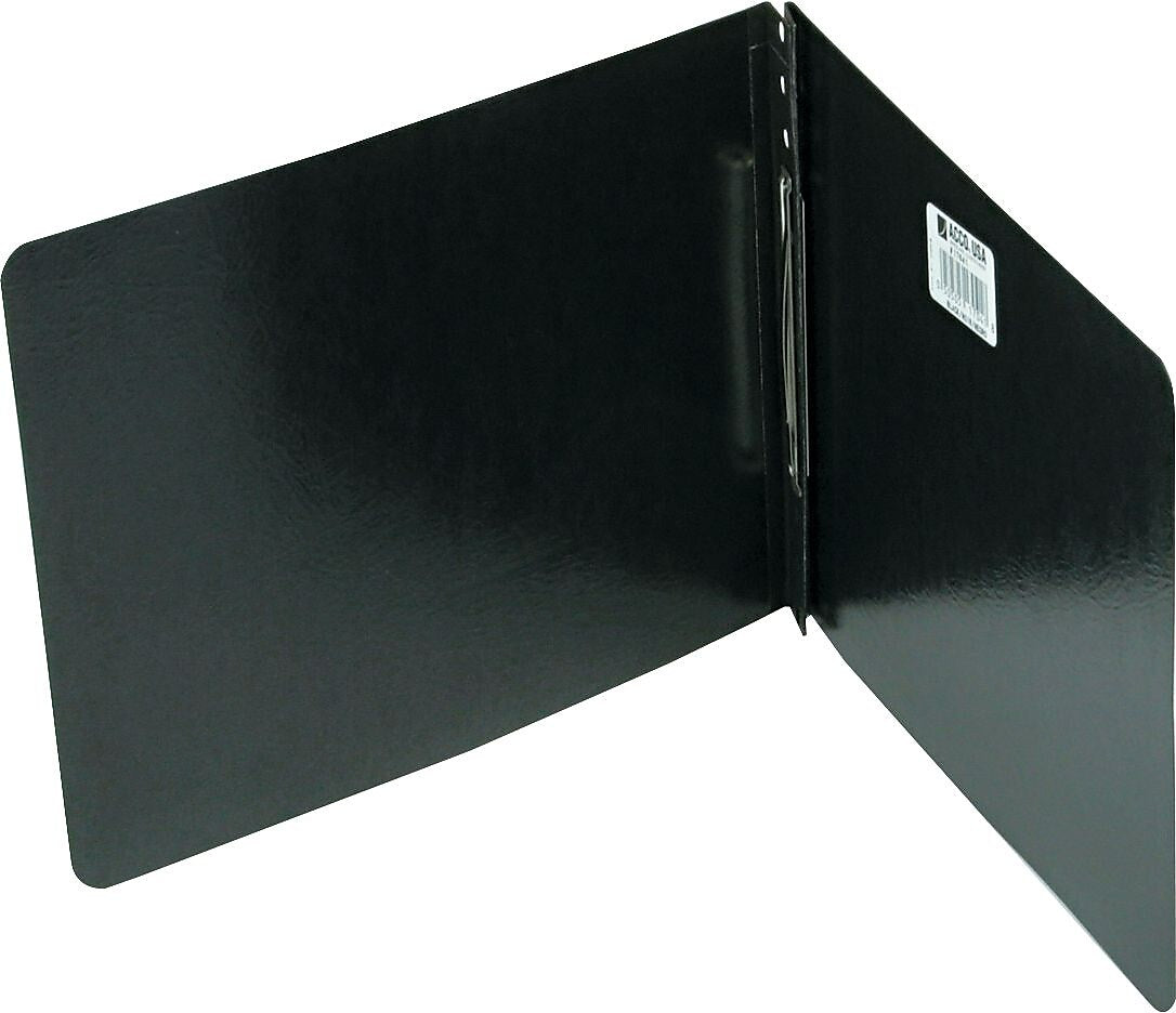 ACCO Presstex 1-Prong Report Cover, Letter Size, Black