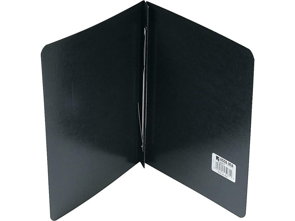 ACCO PRESSTEX 2-Prong Report Cover, Letter, Black