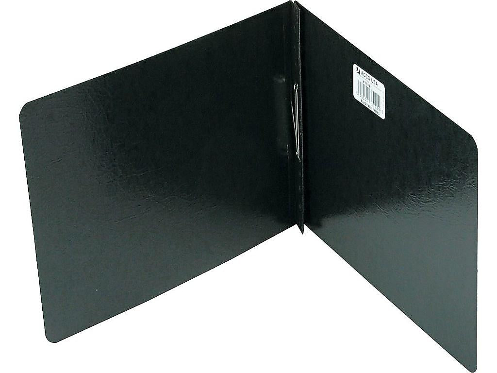 ACCO PRESSTEX 2-Prong Report Cover, Letter, Black