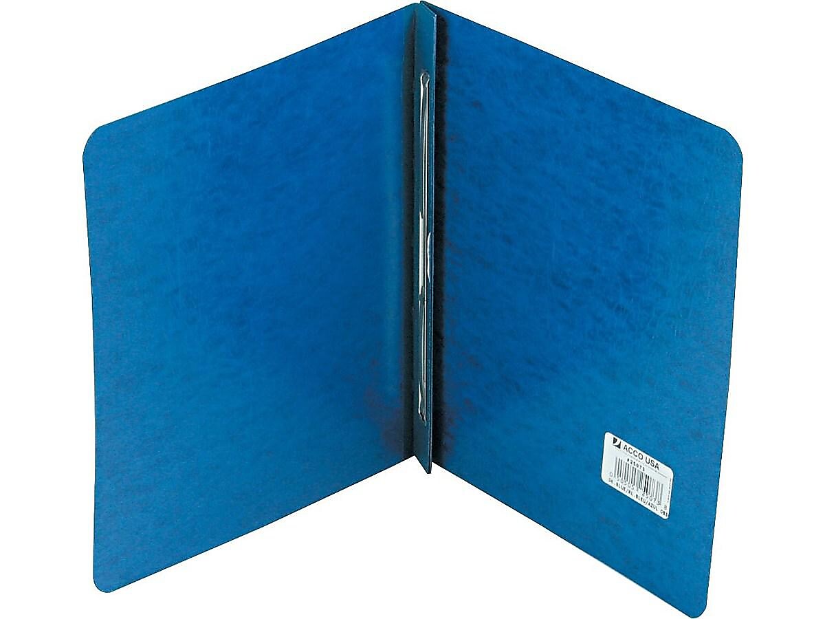 ACCO PRESSTEX 2-Prong Report Cover, Letter Size, Dark Blue