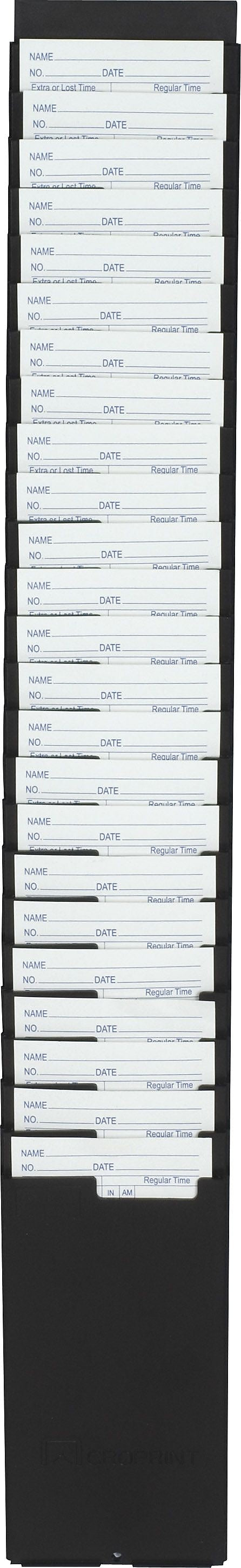 Acroprint Expanding 25 Pocket Time Card Rack