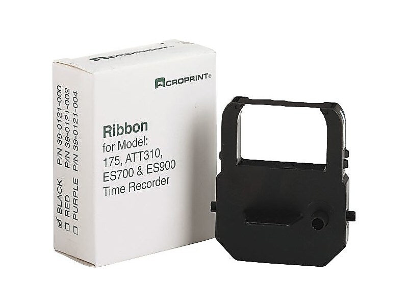 Acroprint Time Clock Ribbon, Black