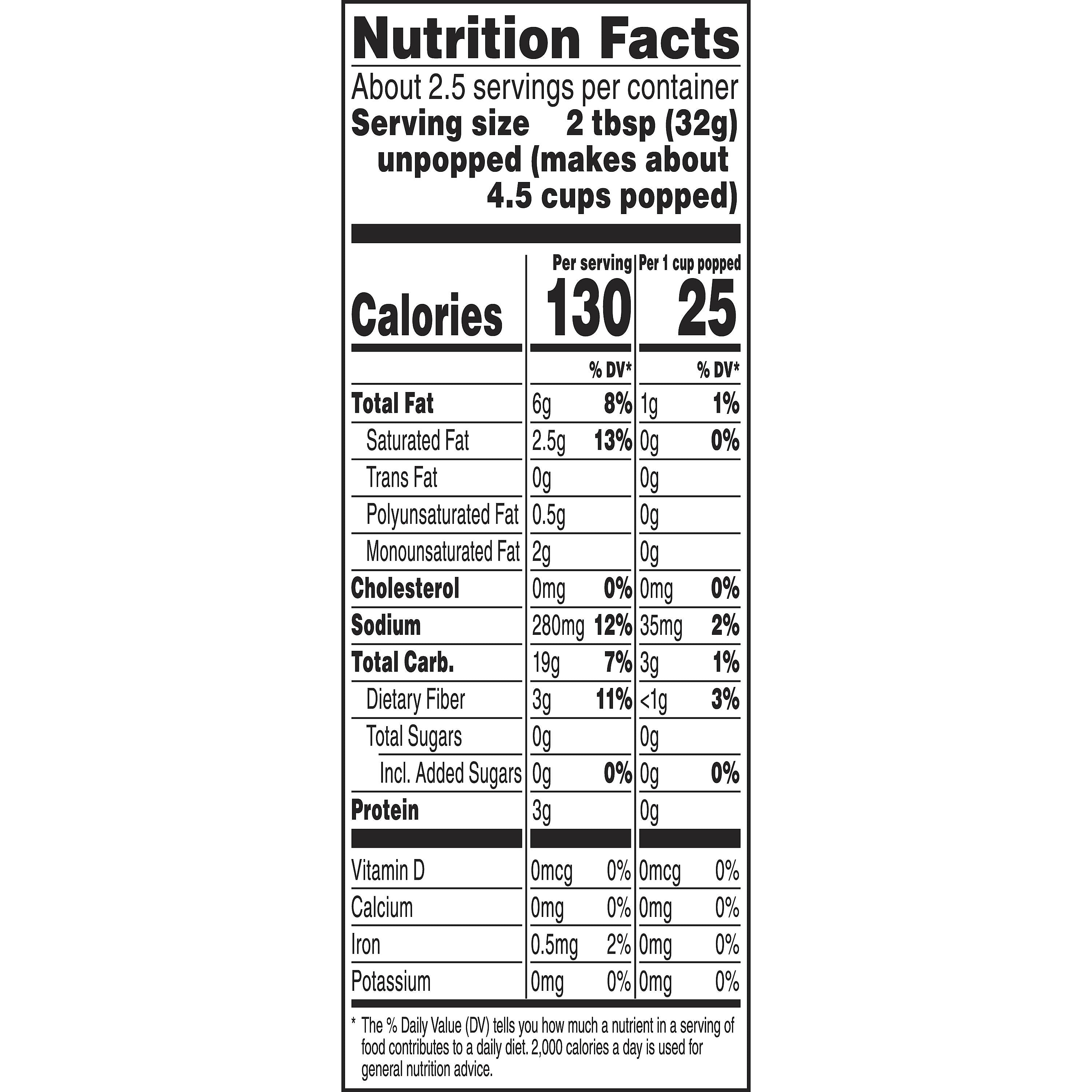 ACT II Microwave Popcorn, Butter, 2.75 oz., 36/Carton