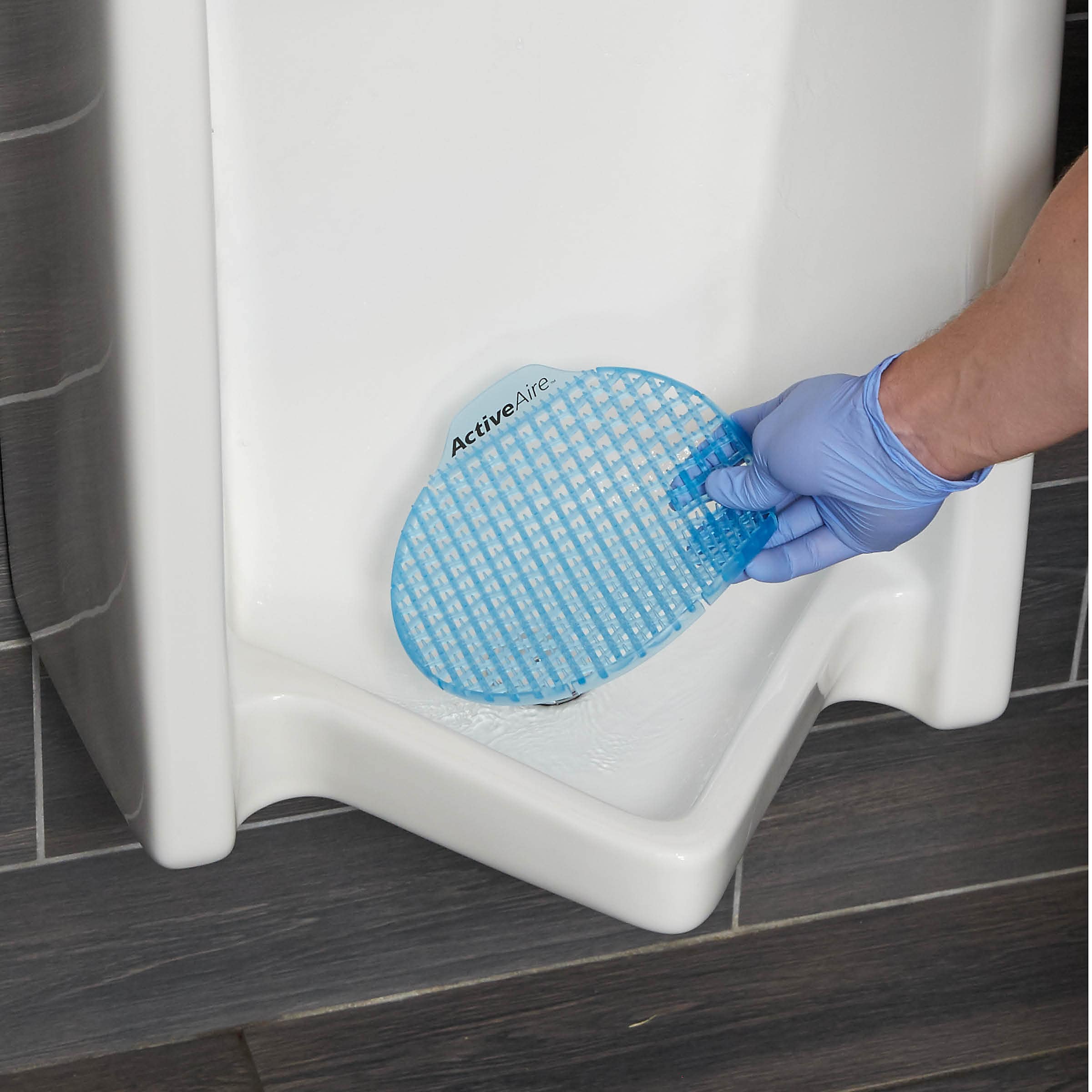 ActiveAire™ Deodorizer Urinal Screen by GP PRO, Sunscape Mango, 12 Screens Per Carton