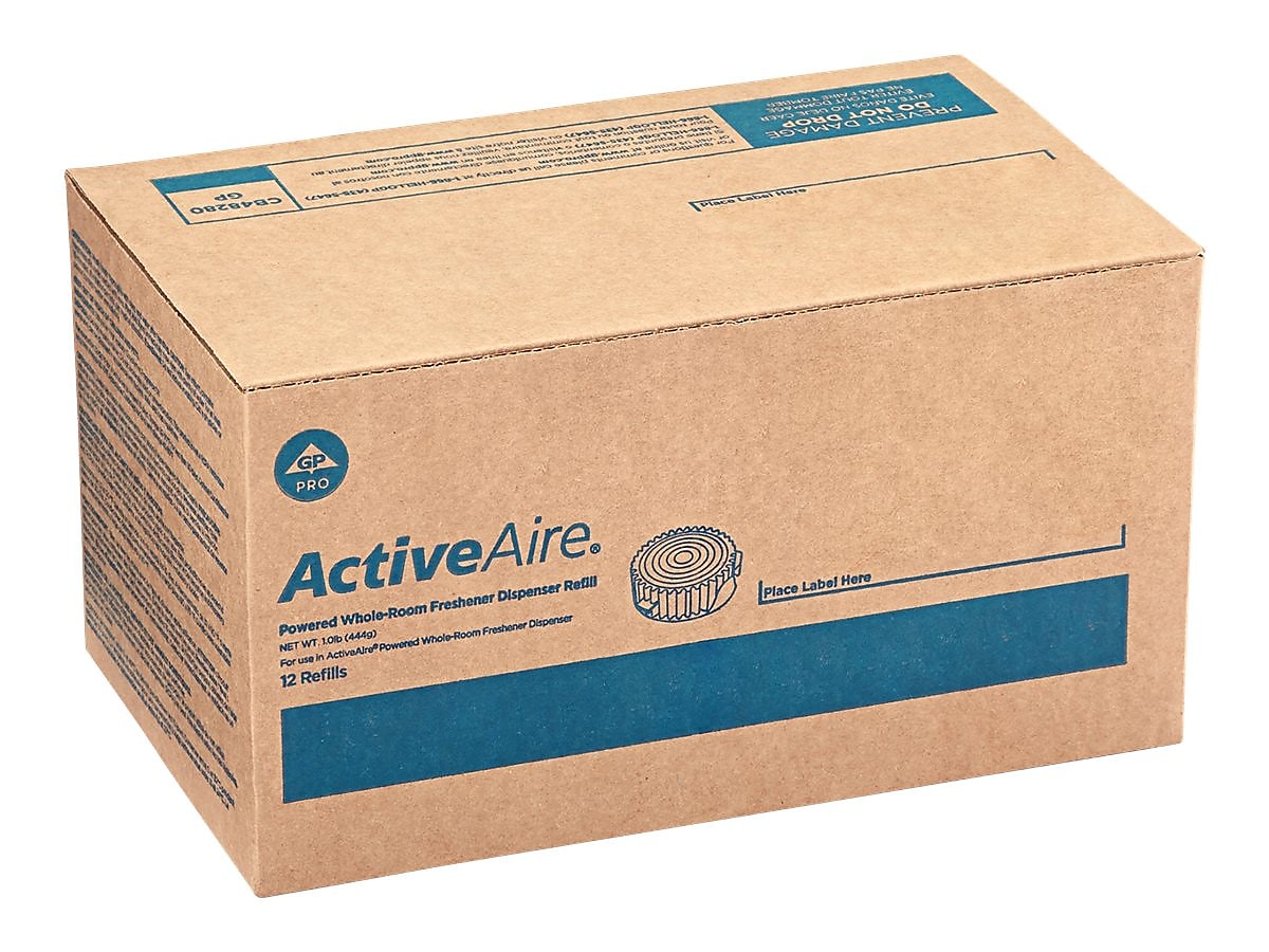 ActiveAire Powered Whole-Room Freshener Air System Refills, Sunscape Mango, 12/Carton