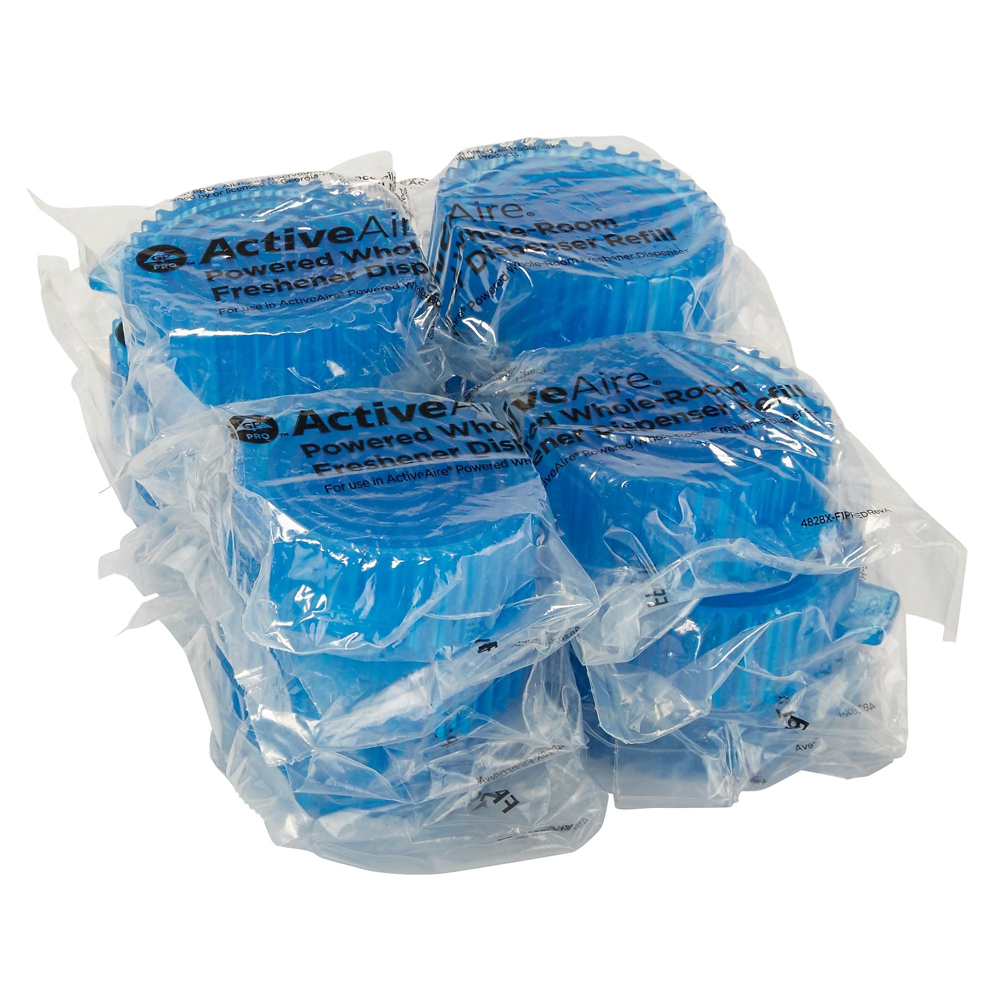 ActiveAire Powered Whole-Room Solid Air Freshener Refills, Coastal Breeze, 1.57 oz., 12/Carton