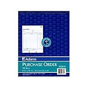 Adams 2-Part Carbonless Purchase Order, 8 3/8