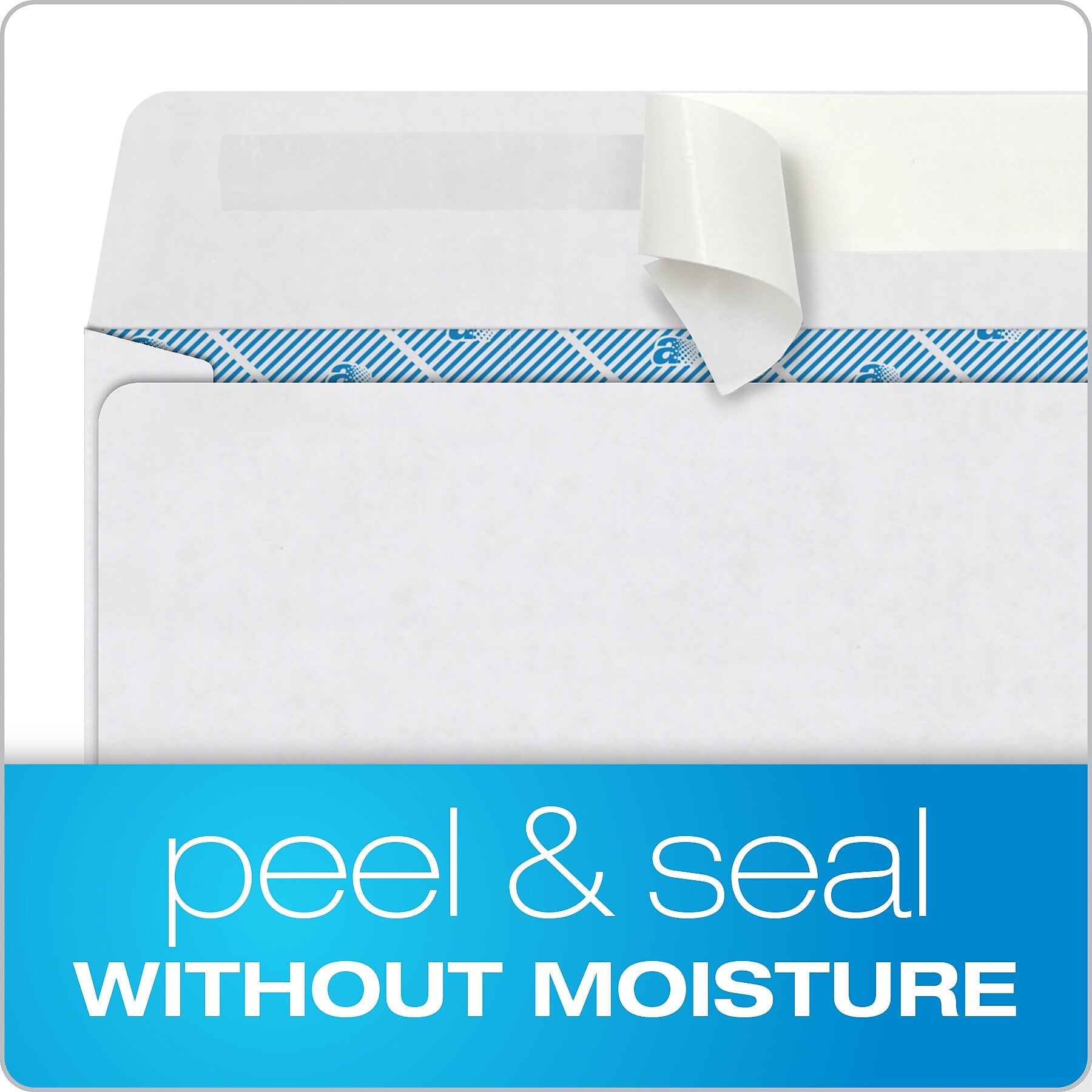Adams 2023 W2 Envelopes, Double Window Security Envelopes, Peel & Seal Self Seal Closure, 25/Pack