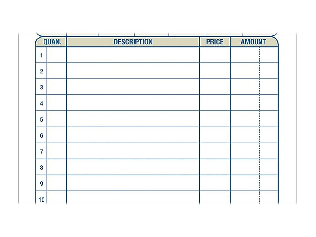 Adams 3-Part Carbonless Sales Orders, 7.19