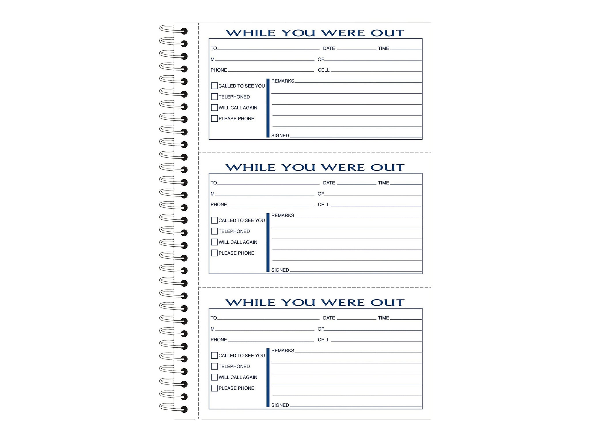 Adams Phone Message Pad, 5.5