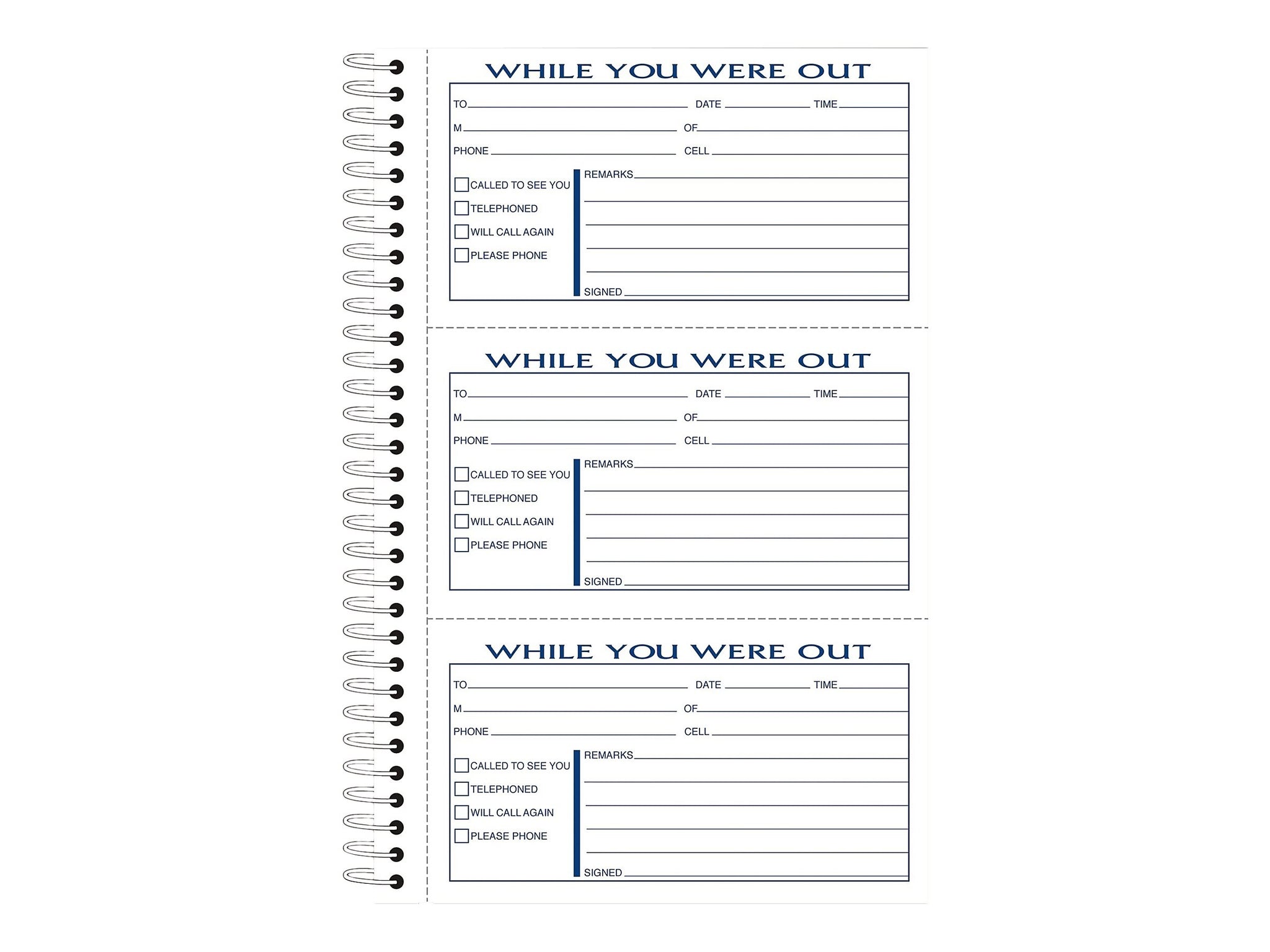 Adams Phone Message Pad, 5.5
