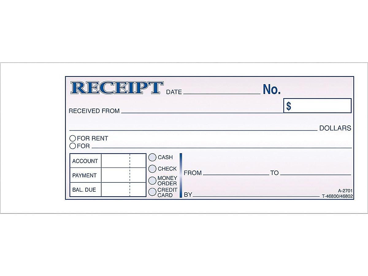 Adams Receipt Book, 7.19