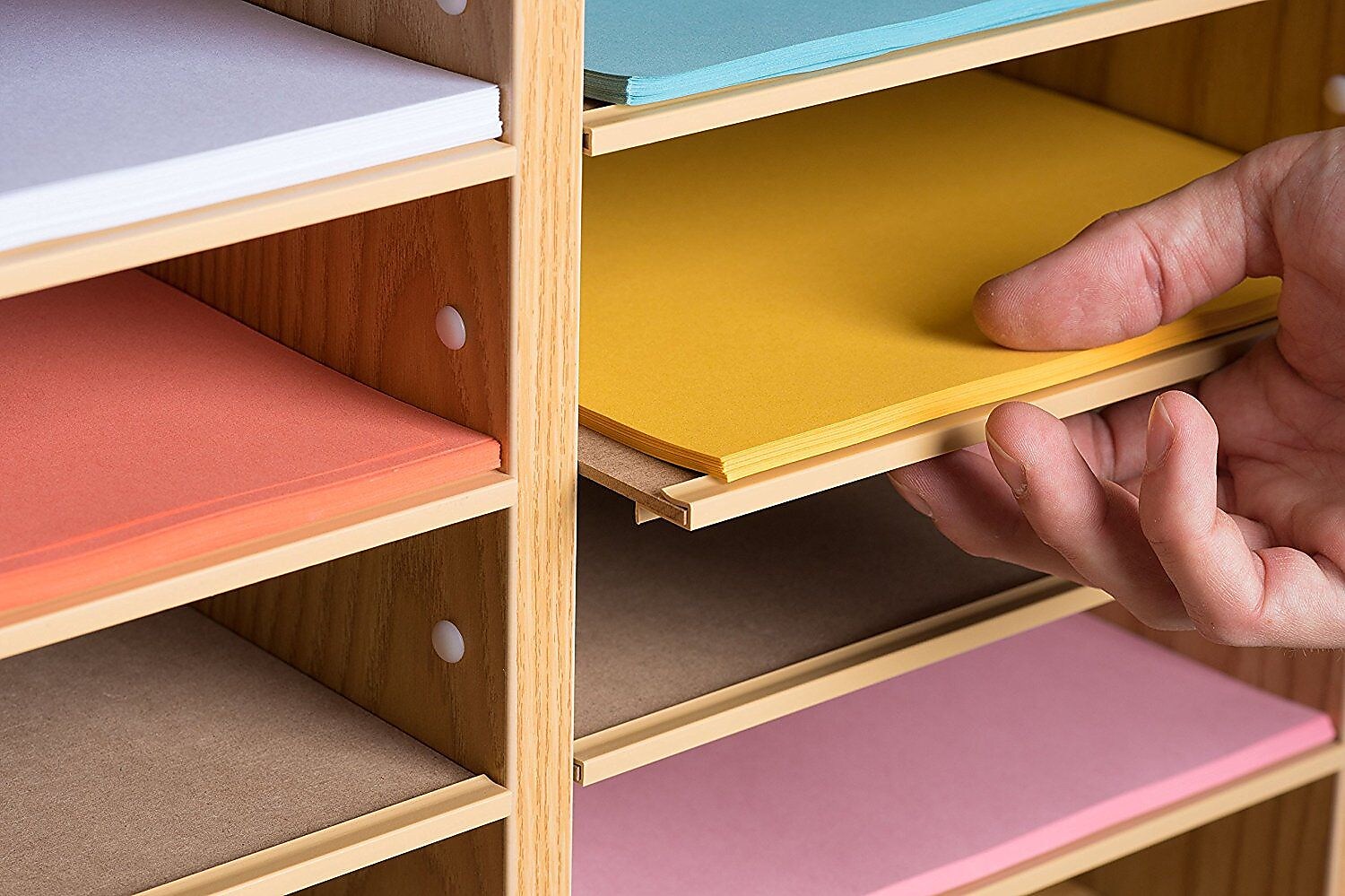 AdirOffice 24-Compartment Literature Organizer, 11.8